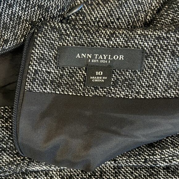 Ann Taylor skirt women 10 midi wool Dark Academia Office Witchy Whimsy Gothcore - Picture 12 of 13